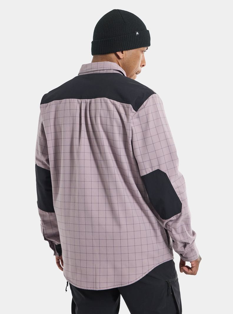 Burton Favorite Performance Long Sleeve Flannel Hemd Herren Lavendel | 257-OTSUCB