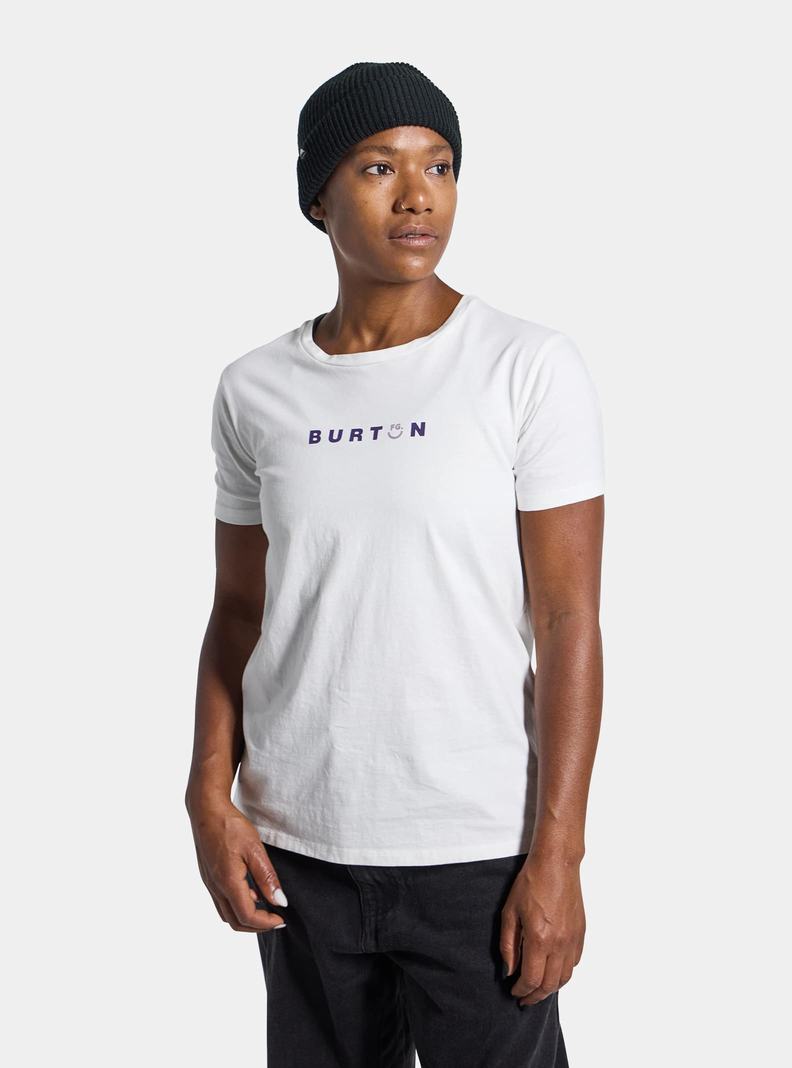 Burton Feelgood Kurzes Sleeve T-Shirts Damen Weiß | 965-ABYGTO
