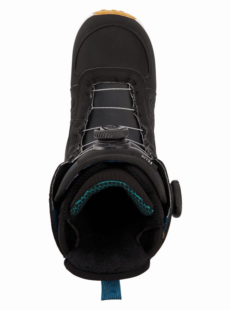 Burton Felix BOA® Snowboardboots Damen Schwarz | 781-FGSYLA