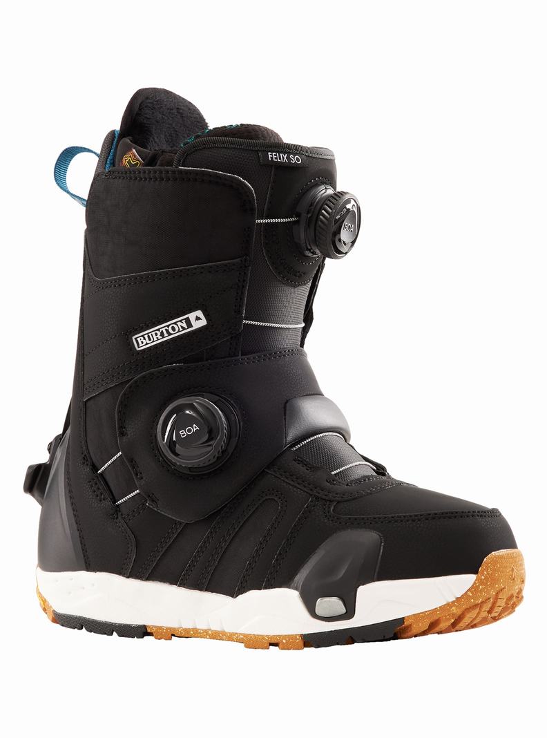 Burton Felix Step On® Snowboardboots Damen Schwarz | 205-QFSPLE