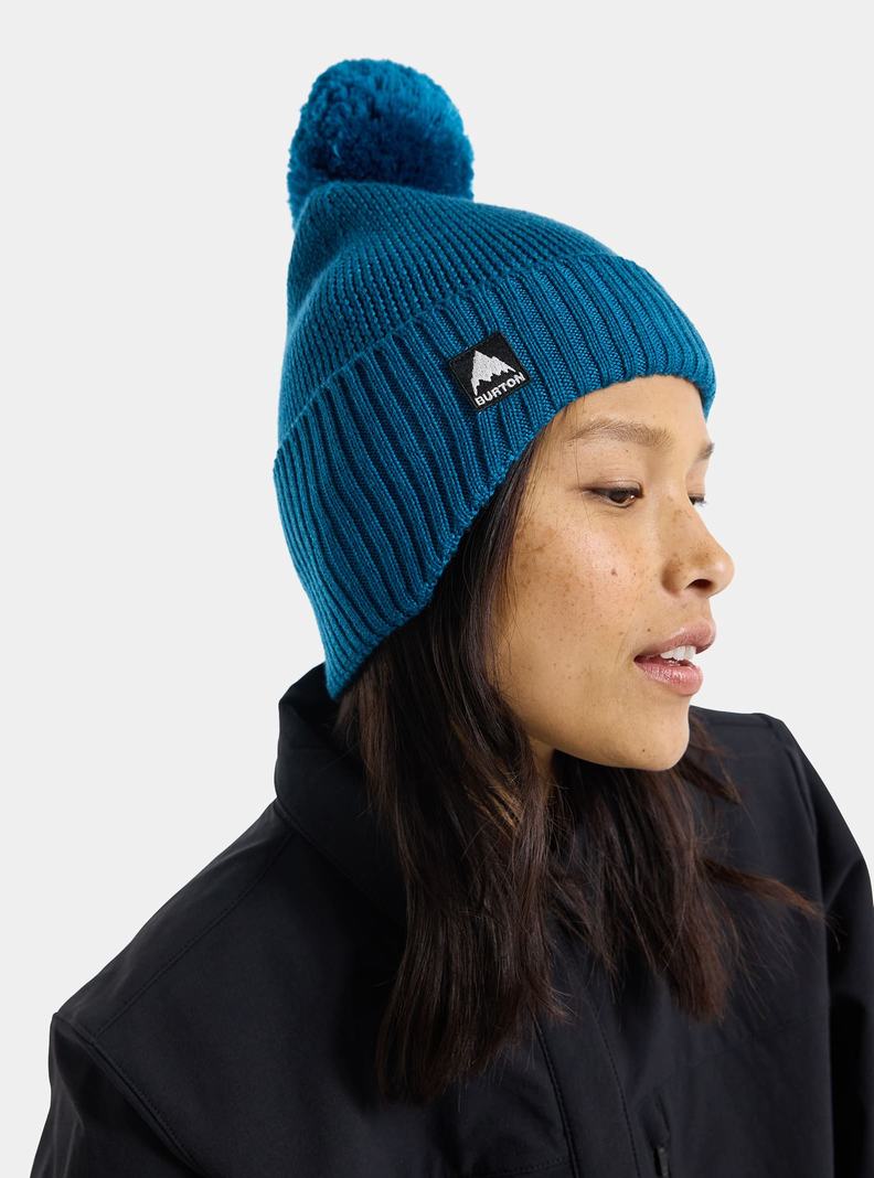 Burton Fleece-Gefütterte Earflap Mütze Herren Blau | 381-NHQOFT