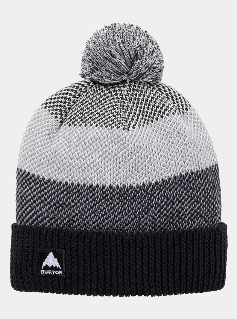 Burton Fleece-Gefütterte Pom Mütze Kinder Schwarz | 856-VQHAOX