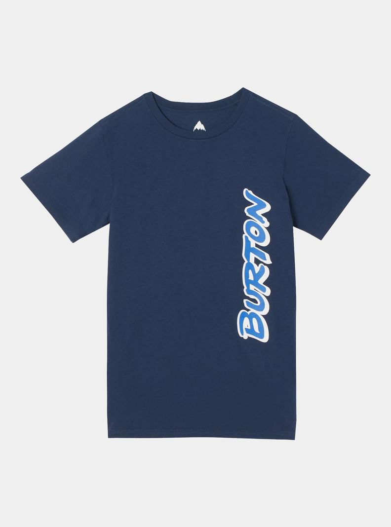 Burton Freshtrax Kurzes Sleeve T-Shirts Kinder Blau | 259-MVPTGC