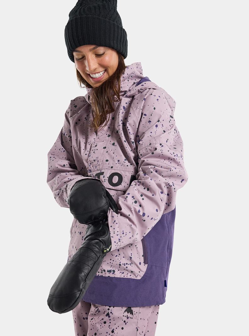 Burton Frostner 2L Anorak Snowboardjacke Damen Lavendel | 103-HLXYAT