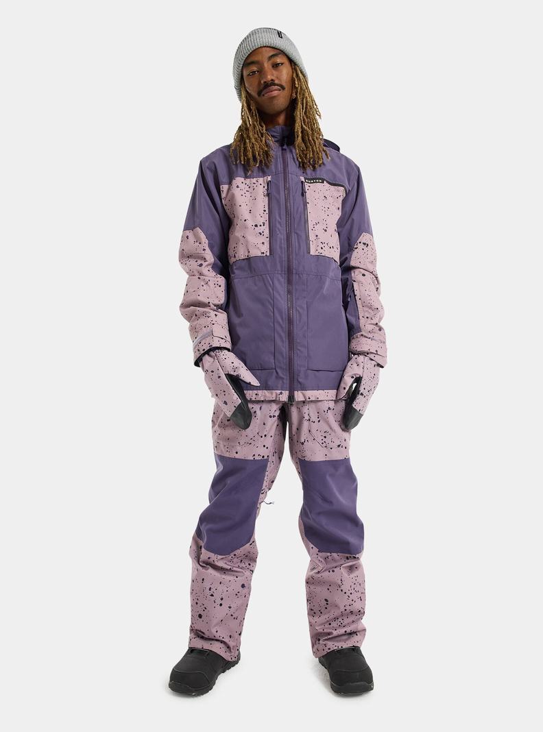 Burton Frostner 2L Snowboardjacke Herren Lila | 784-VSPLKF