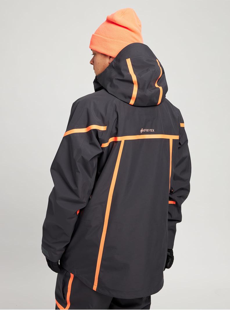Burton GORE-TEX 3L Breaker Snowboardjacke Herren Schwarz | 724-IEZTGJ