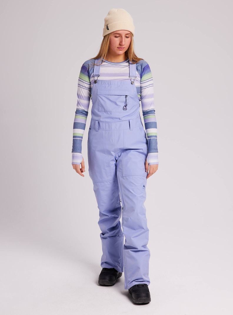 Burton GORE-TEX Avalon Latzhose Damen Lila | 386-WECDFA