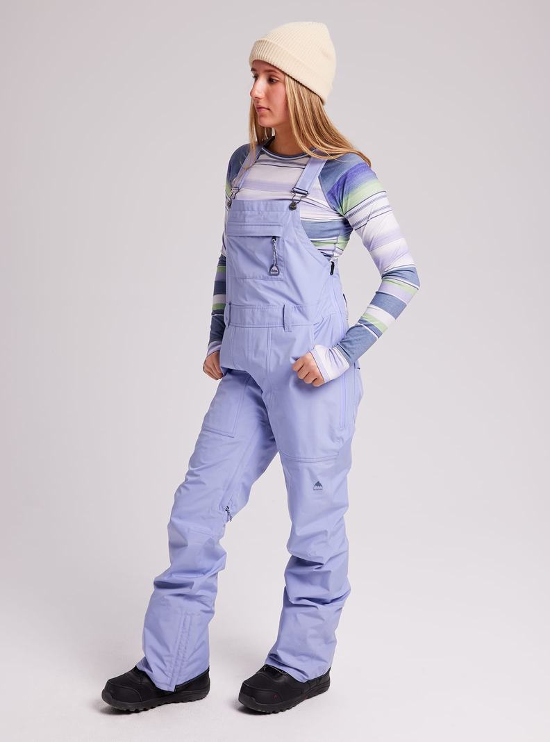Burton GORE-TEX Avalon Latzhose Damen Lila | 386-WECDFA