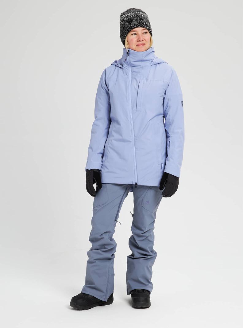 Burton GORE-TEX Pillowline Snowboardjacke Damen Lila | 536-LMGZPX