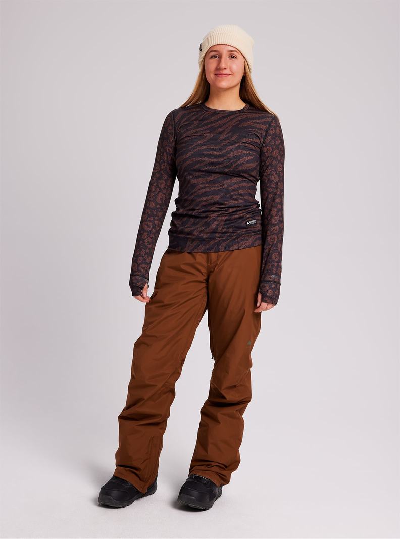 Burton GORE-TEX Powline Insulated Snowboardhose Damen Braun | 036-NWERYP
