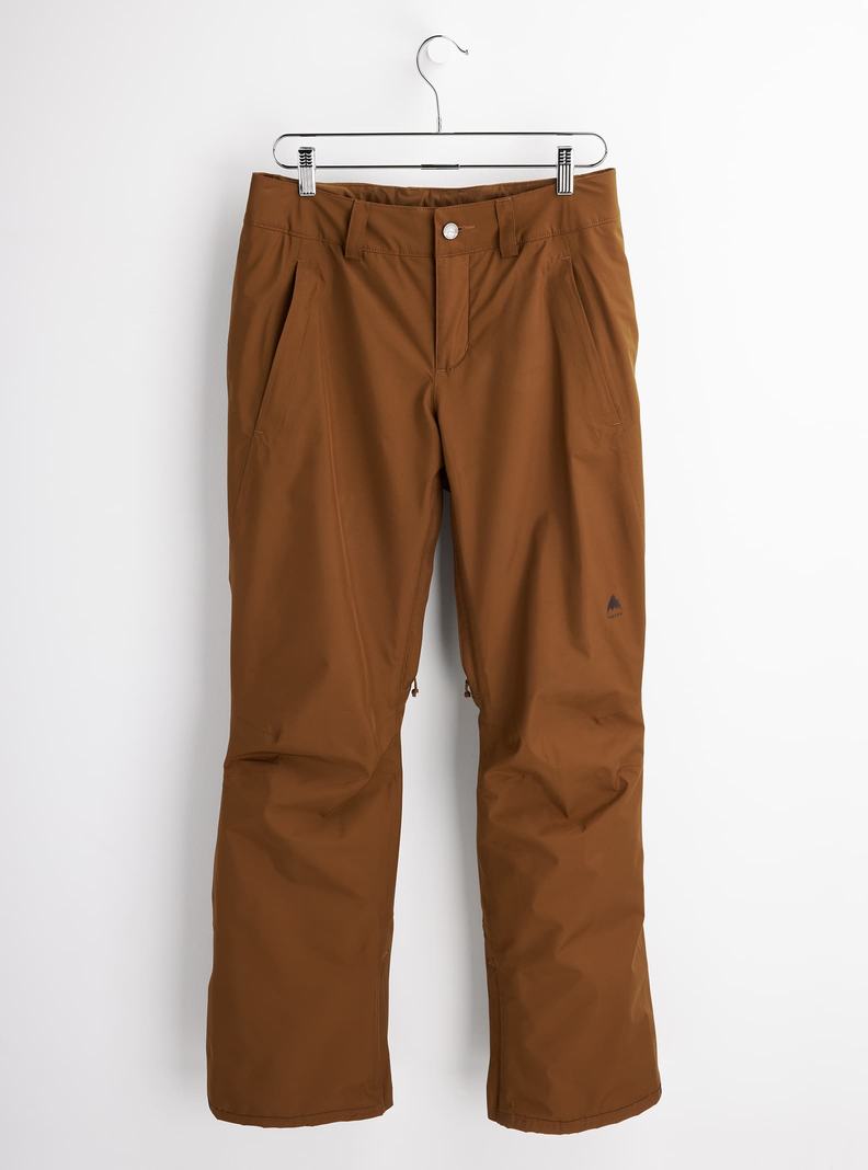 Burton GORE-TEX Powline Insulated Snowboardhose Damen Braun | 036-NWERYP