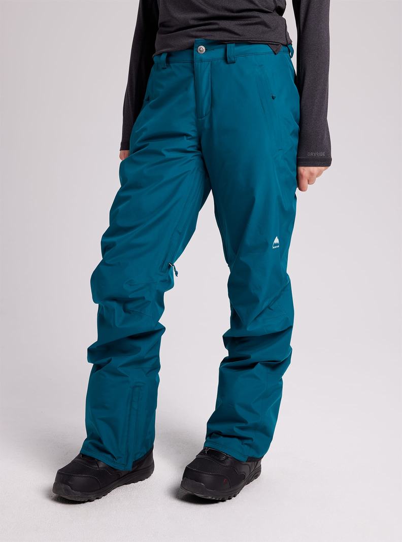 Burton GORE-TEX Powline Insulated Snowboardhose Damen Blau | 372-WYRFNT