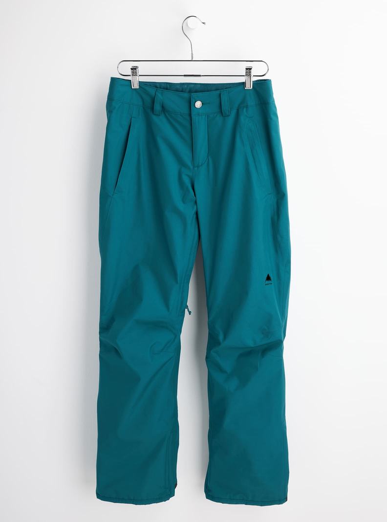Burton GORE-TEX Powline Insulated Snowboardhose Damen Blau | 372-WYRFNT