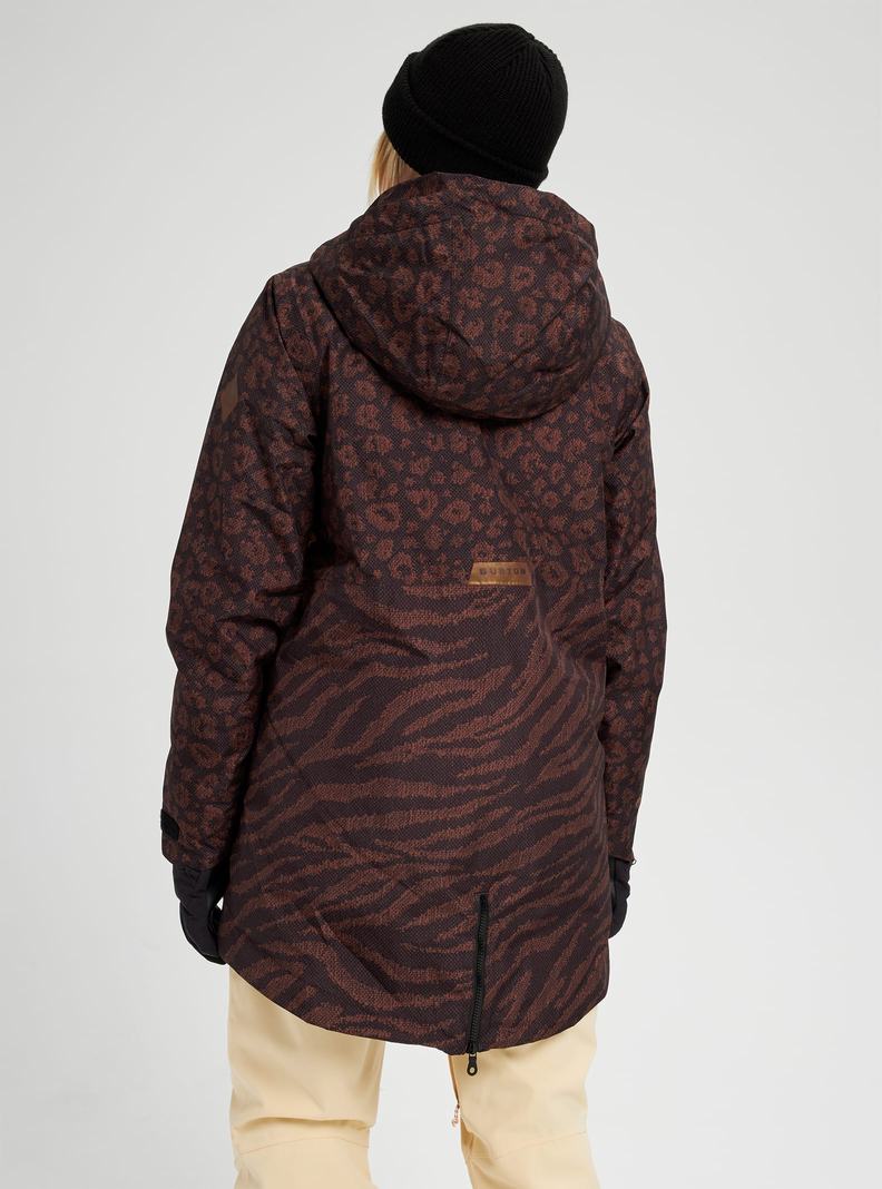 Burton GORE-TEX Treeline Snowboardjacke Damen Grau | 687-SITHFC