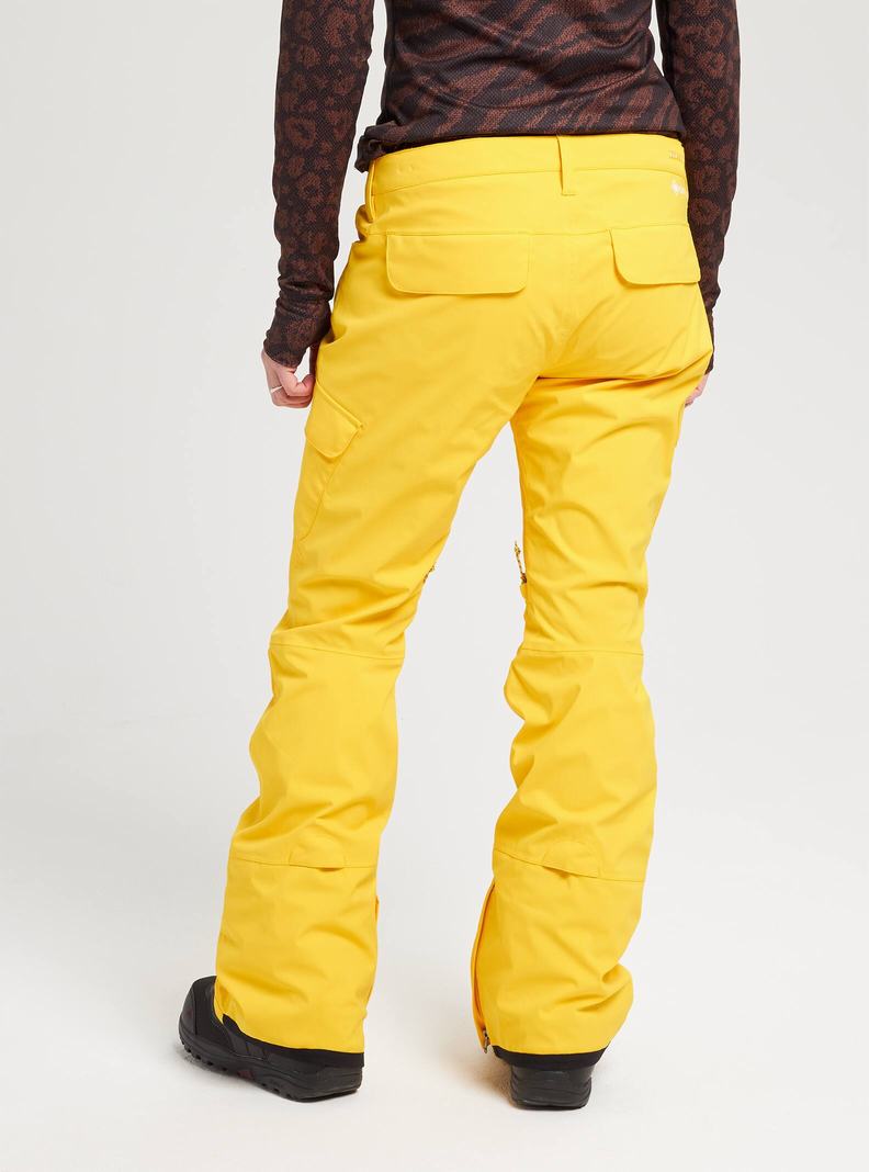 Burton GORE‑TEX Gloria Snowboardhose Damen Gelb | 294-GMOQDY