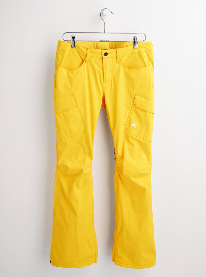 Burton GORE‑TEX Gloria Snowboardhose Damen Gelb | 294-GMOQDY