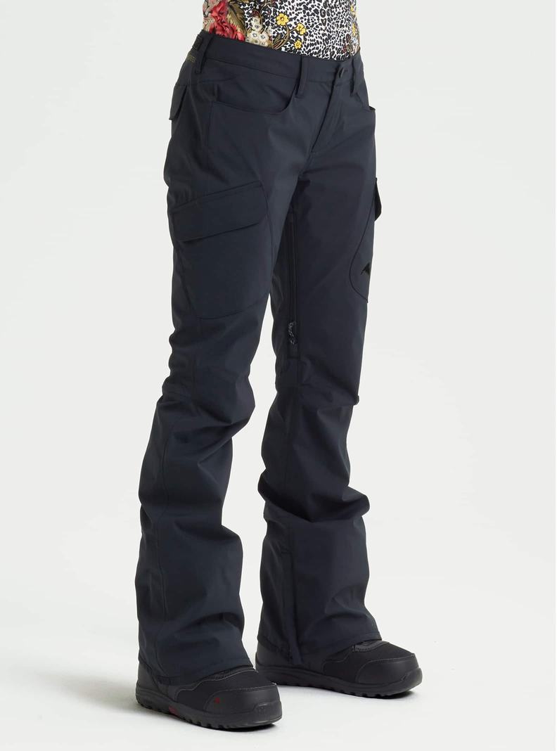 Burton GORE‑TEX Gloria Snowboardhose Damen Schwarz | 478-ZQWCGF