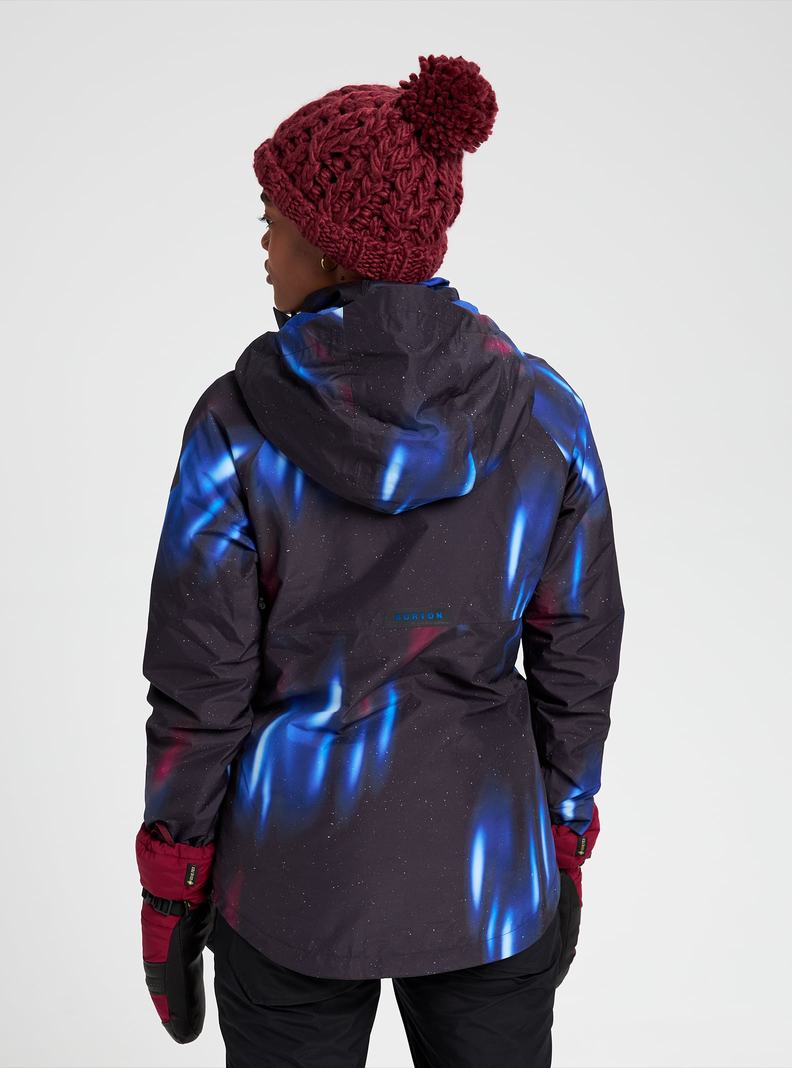 Burton GORE‑TEX Powline Snowboardjacke Damen Schwarz | 736-TNRUYF