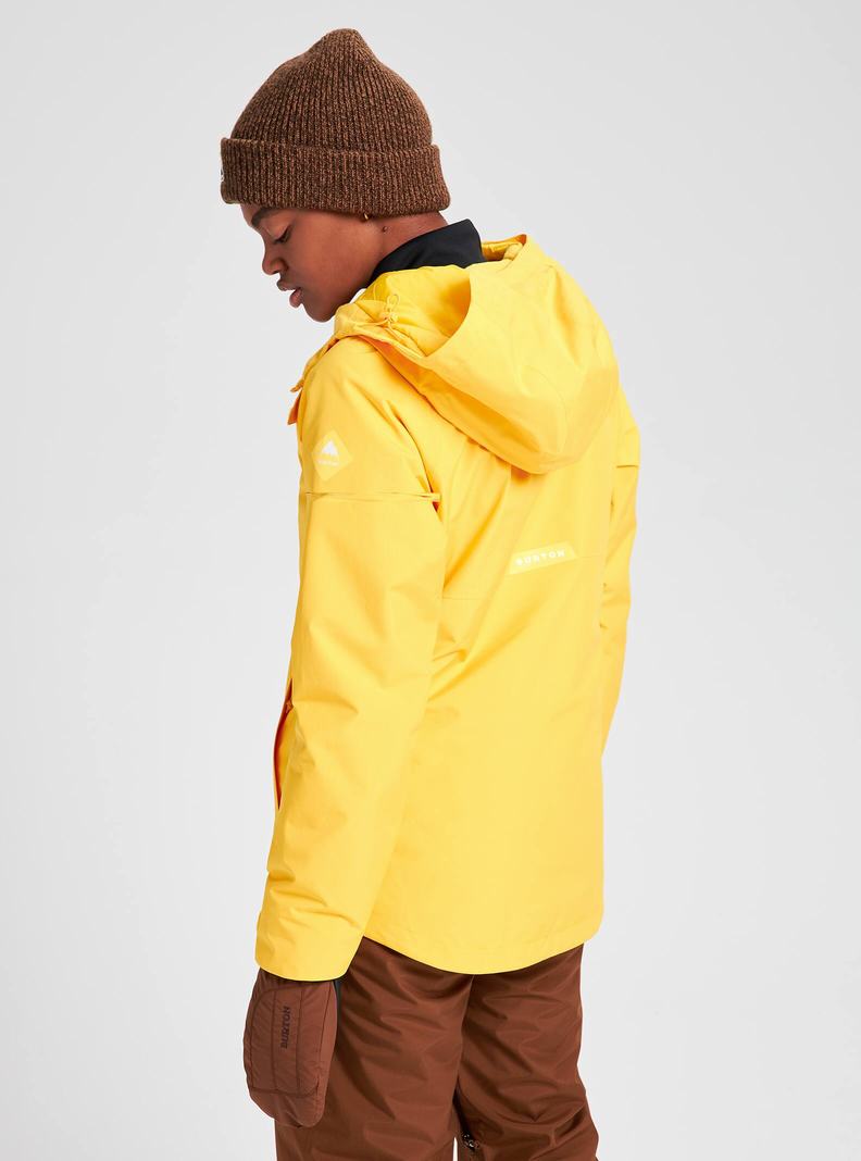 Burton GORE‑TEX Powline Snowboardjacke Damen Gelb | 964-OTPDVL