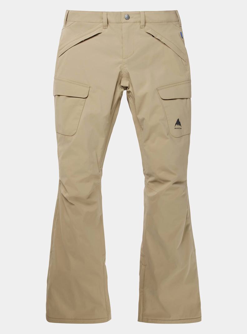 Burton Gloria GORE-TEX 2L (Hohe) Snowboardhose Damen Khaki | 983-THXIGP