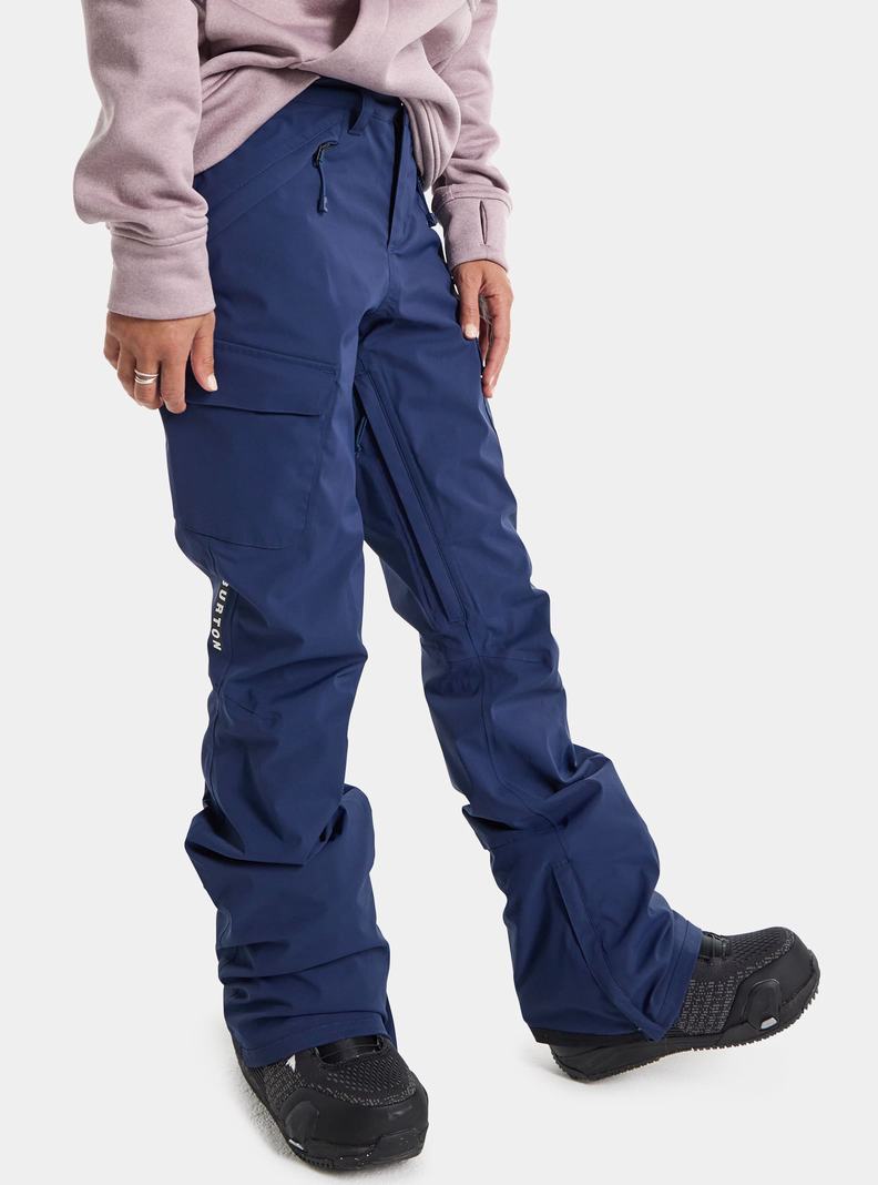 Burton Gloria GORE-TEX 2L (Kurzes) Snowboardhose Damen Blau | 650-SPYZRU