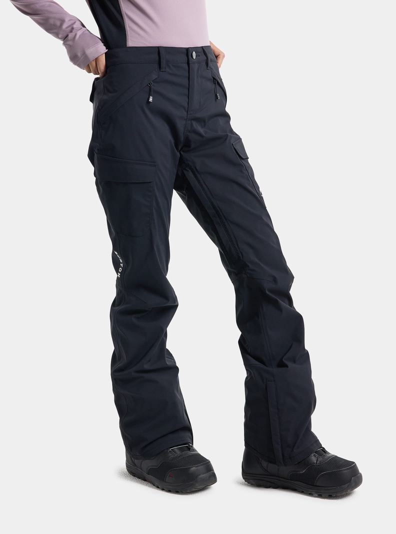 Burton Gloria GORE-TEX 2L (Kurzes) Snowboardhose Damen Schwarz | 947-JLNOMS