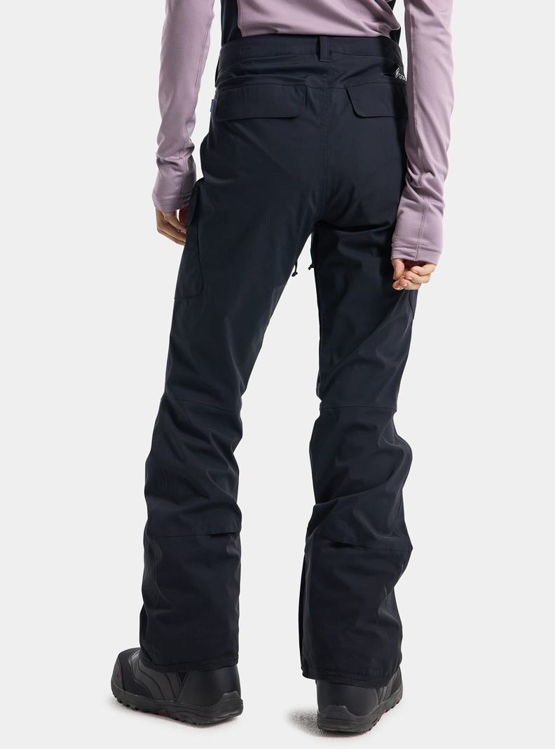 Burton Gloria GORE-TEX 2L (Kurzes) Snowboardhose Damen Schwarz | 947-JLNOMS