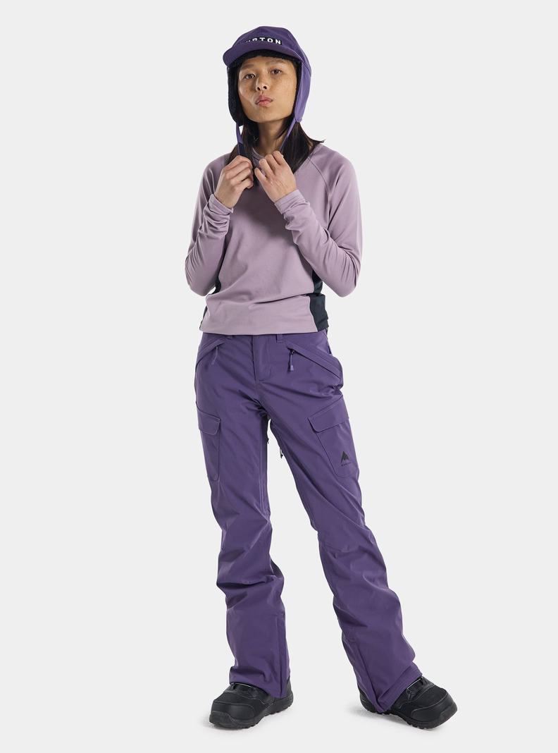 Burton Gloria GORE-TEX 2L Snowboardhose Damen Lila | 657-VLUGDH