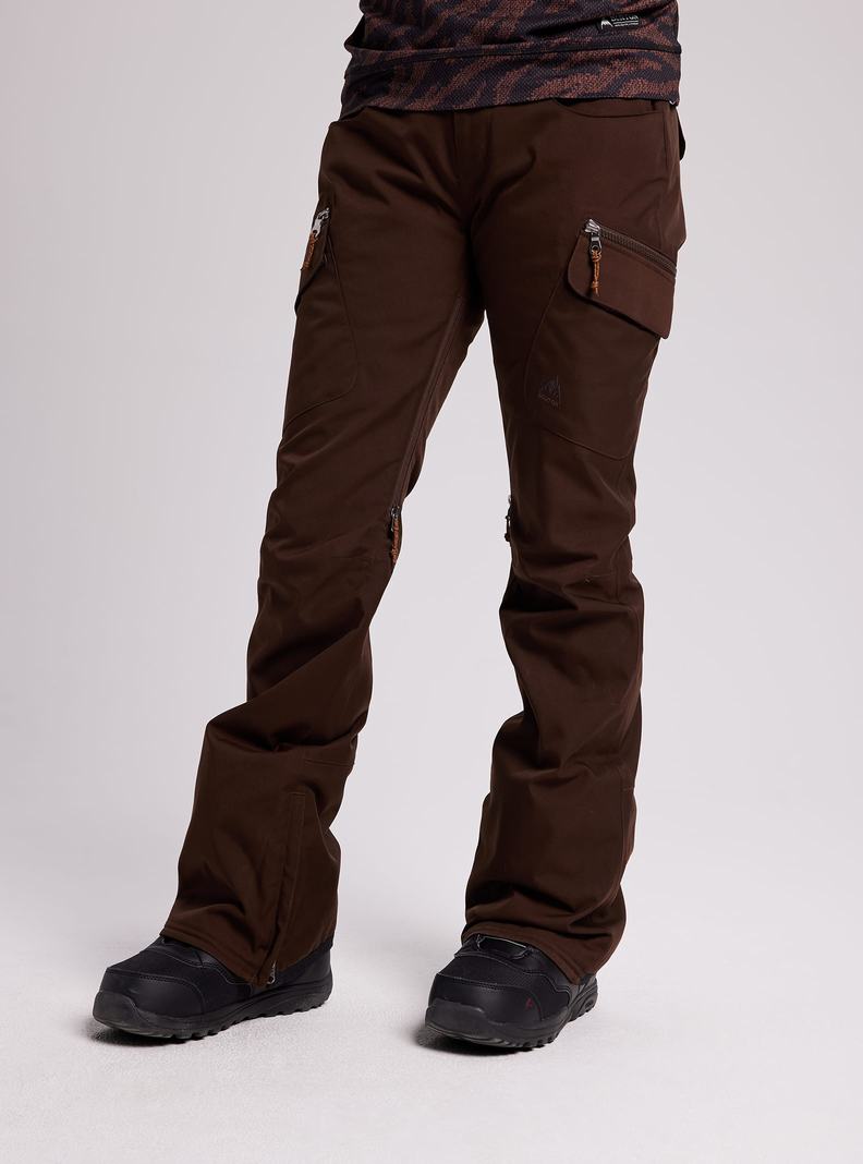 Burton Gloria - Hohe Snowboardhose Damen Braun | 285-NUXKAS