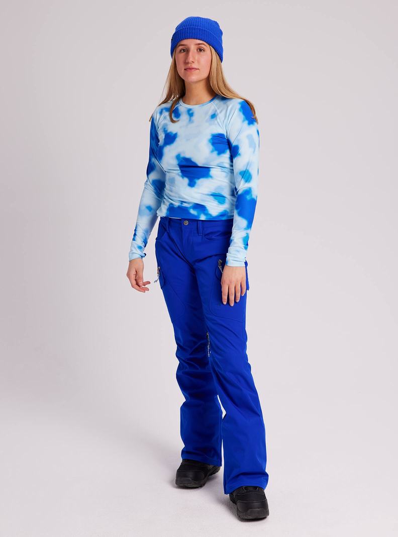 Burton Gloria Insulated Snowboardhose Damen Blau | 013-UXCPHV