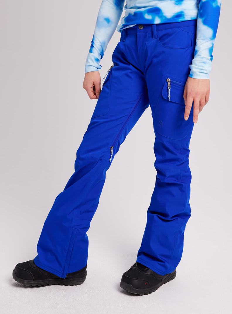 Burton Gloria Insulated Snowboardhose Damen Blau | 013-UXCPHV