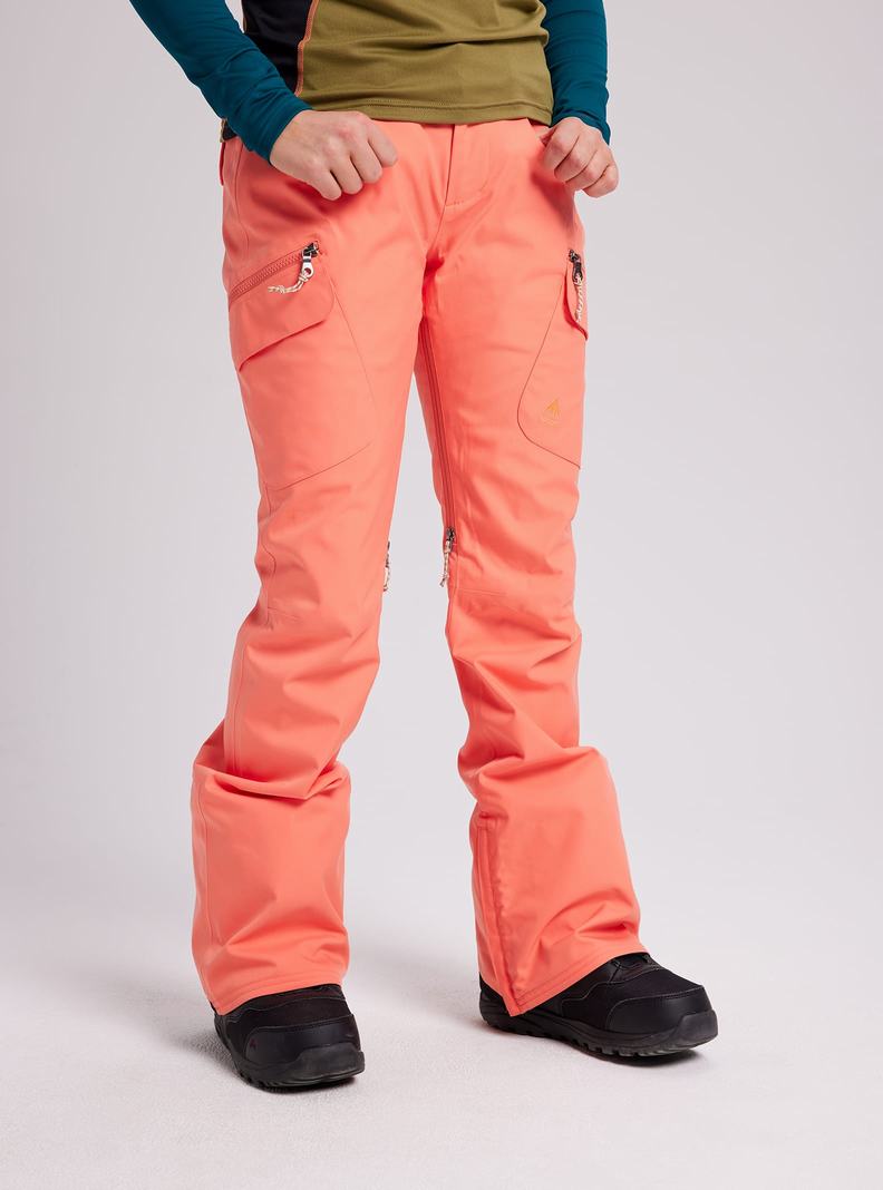 Burton Gloria Insulated Snowboardhose Damen Orange | 107-RTYCIW