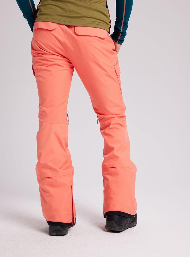 Burton Gloria Insulated Snowboardhose Damen Orange | 107-RTYCIW