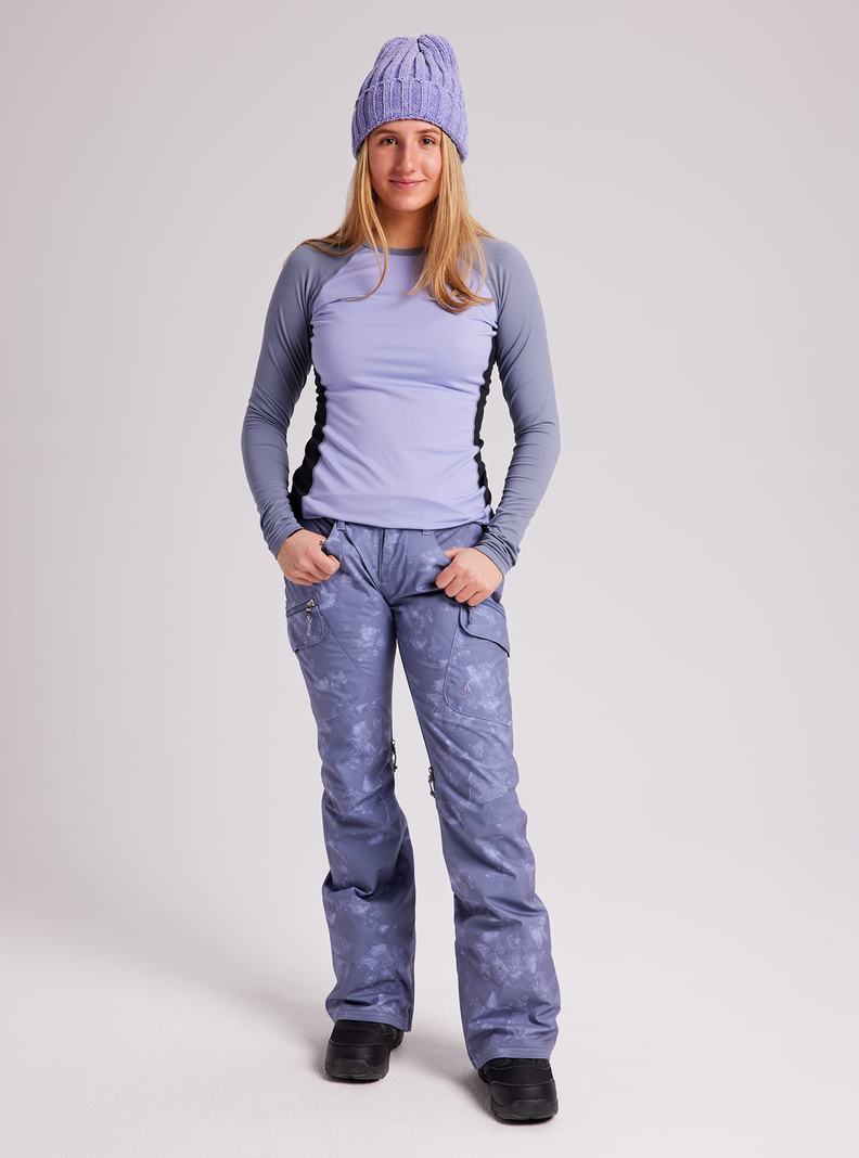 Burton Gloria Insulated Snowboardhose Damen Lila | 342-IKTAUS