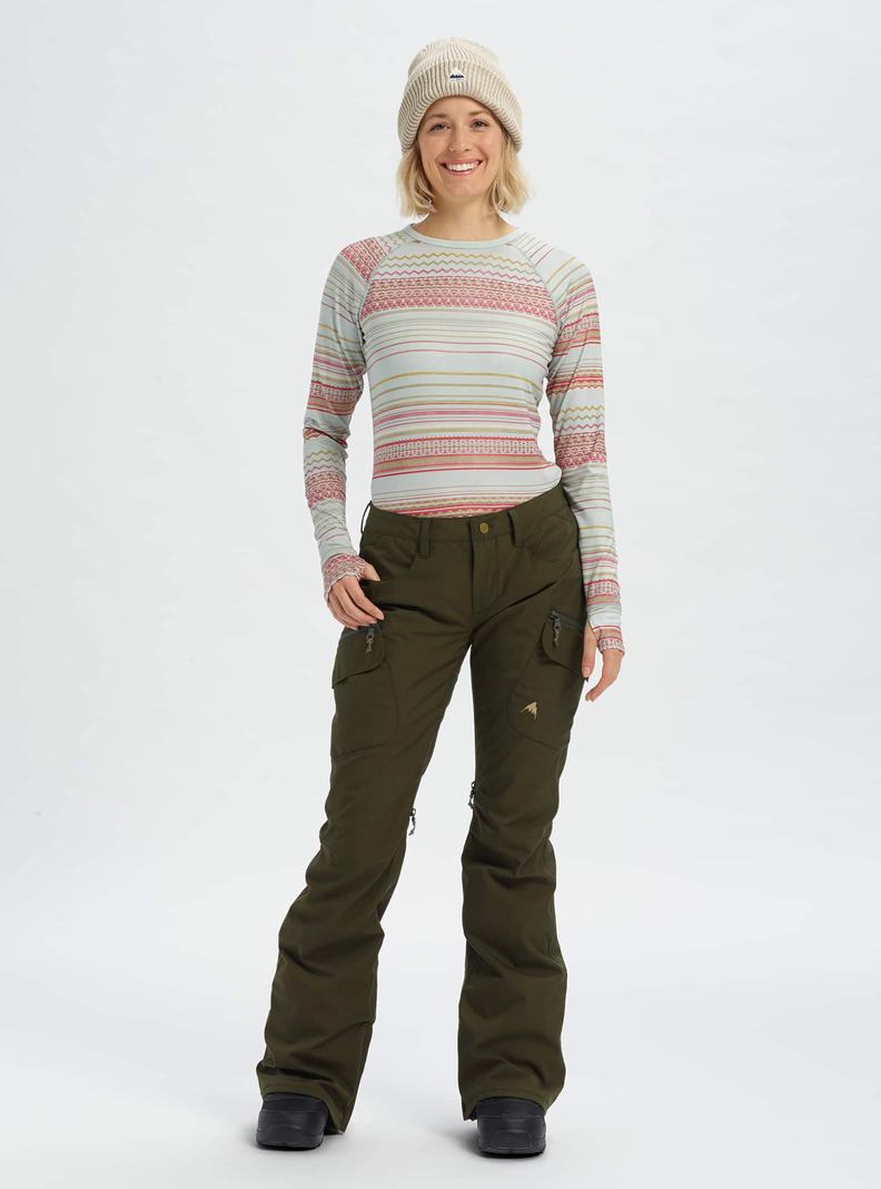 Burton Gloria Snowboardhose Damen Tiefesgrün | 485-JYAPZK