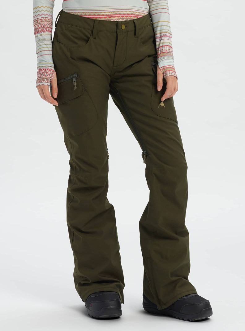 Burton Gloria Snowboardhose Damen Tiefesgrün | 485-JYAPZK