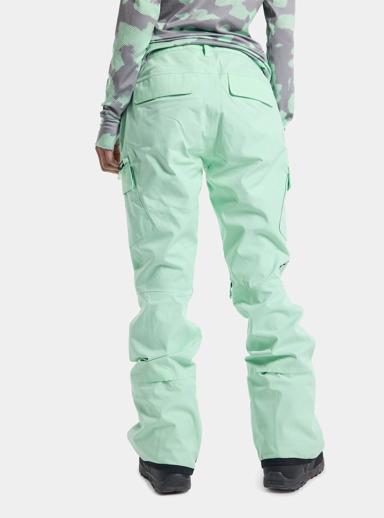 Burton Gloria Stretch 2L Snowboardhose Damen Grün | 013-RHVTCY