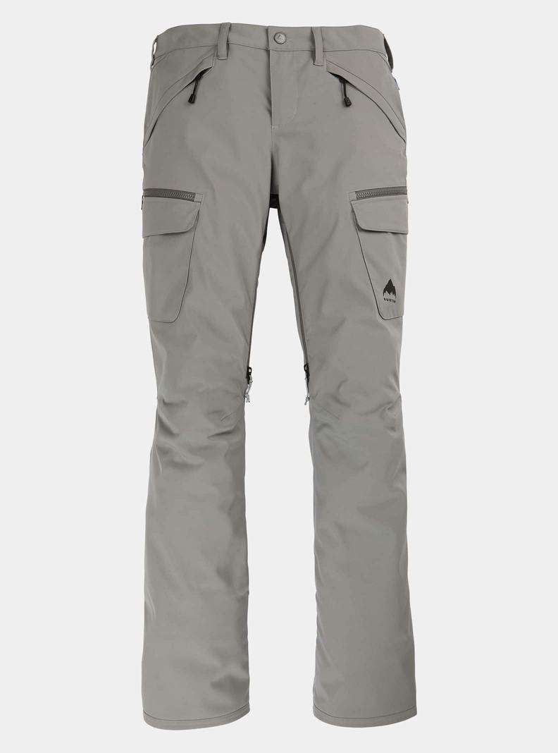 Burton Gloria Stretch 2L Snowboardhose Damen Grau | 139-LOBAJV