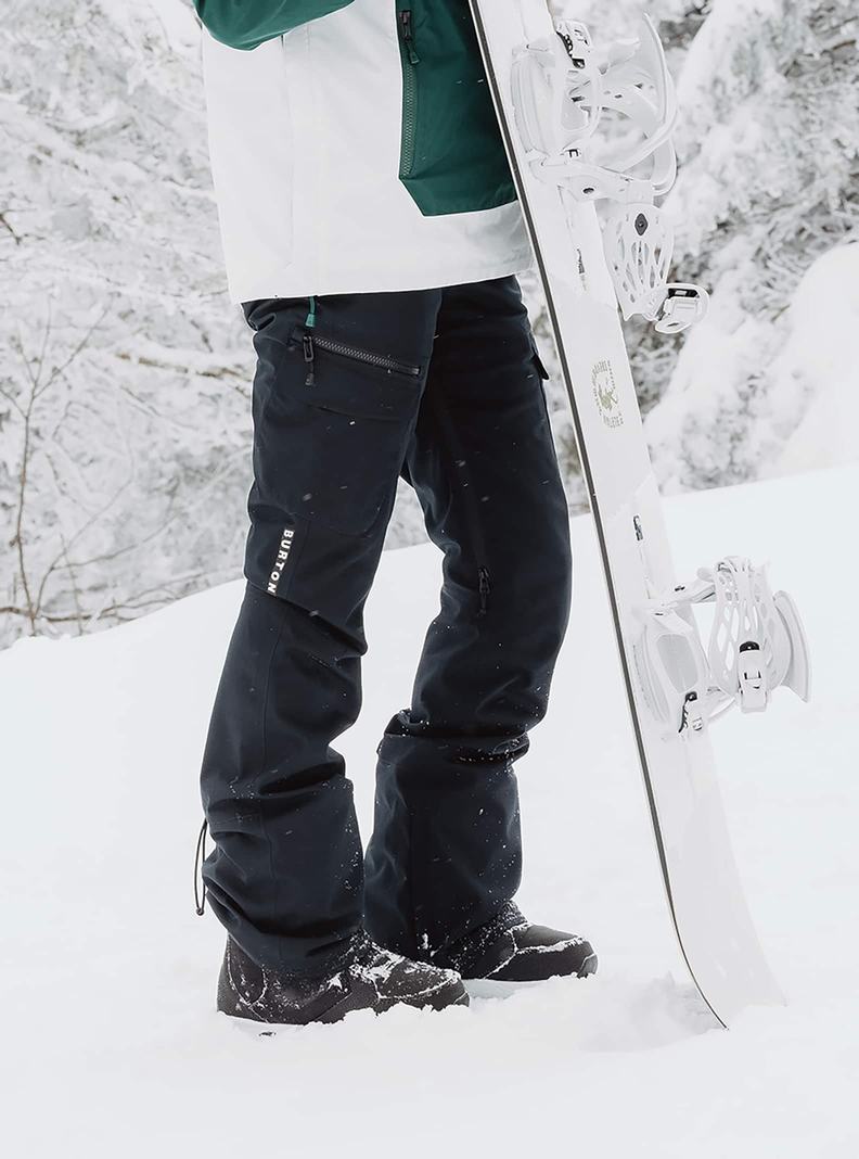 Burton Gloria Stretch 2L Snowboardhose Damen Schwarz | 670-YQPGON