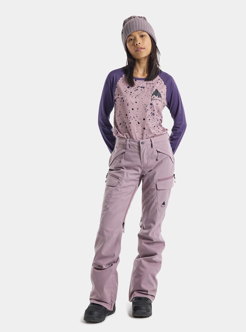 Burton Gloria Stretch 2L Snowboardhose Damen Lavendel | 923-OUVKID