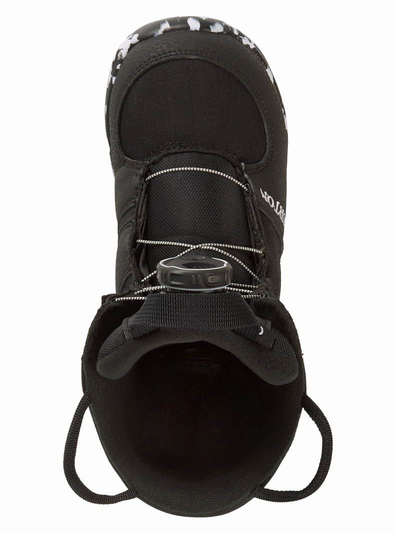 Burton Grom BOA® Snowboardboots Kinder Schwarz | 356-CFMJDW