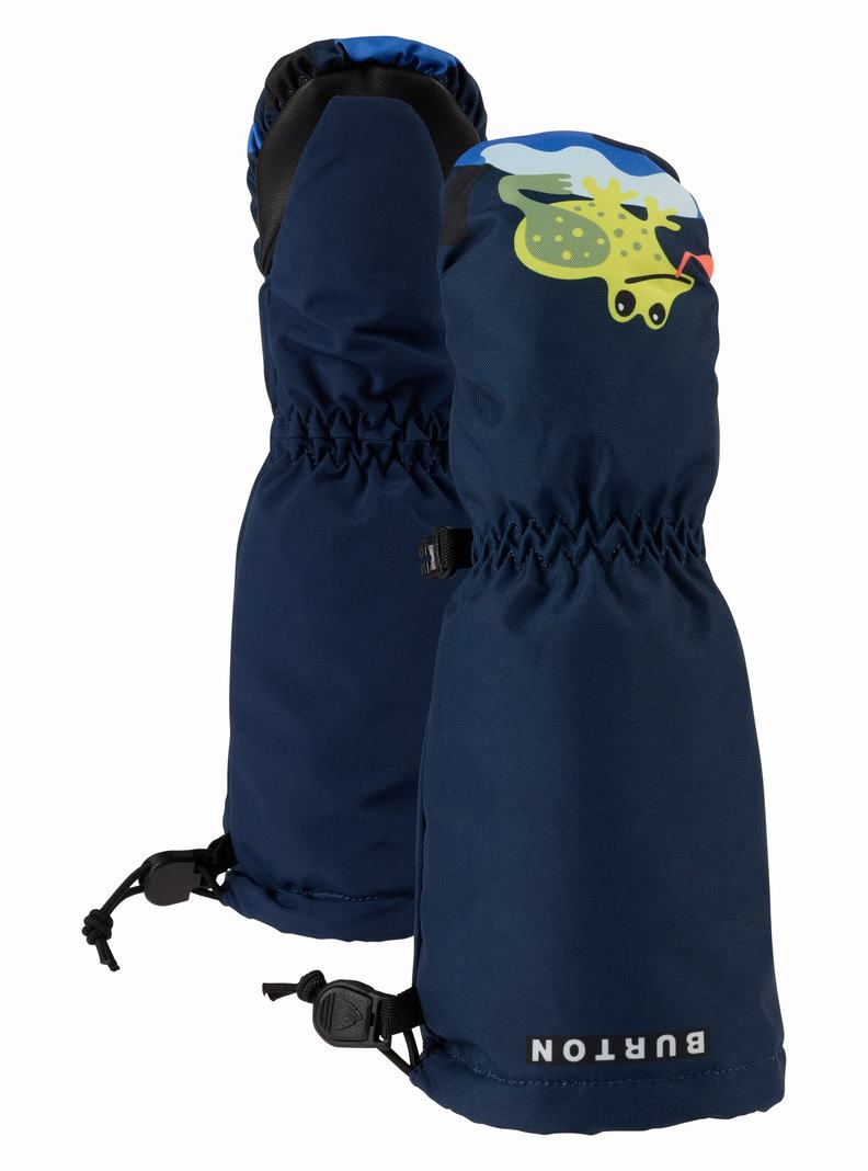 Burton Grommitt Fäustlinge Kinder Navy | 397-MUNXOD