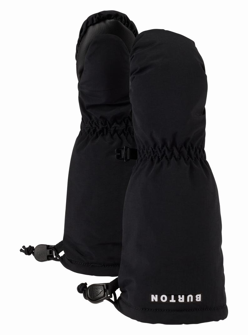 Burton Grommitt Fäustlinge Kinder Schwarz | 617-QLXEYB