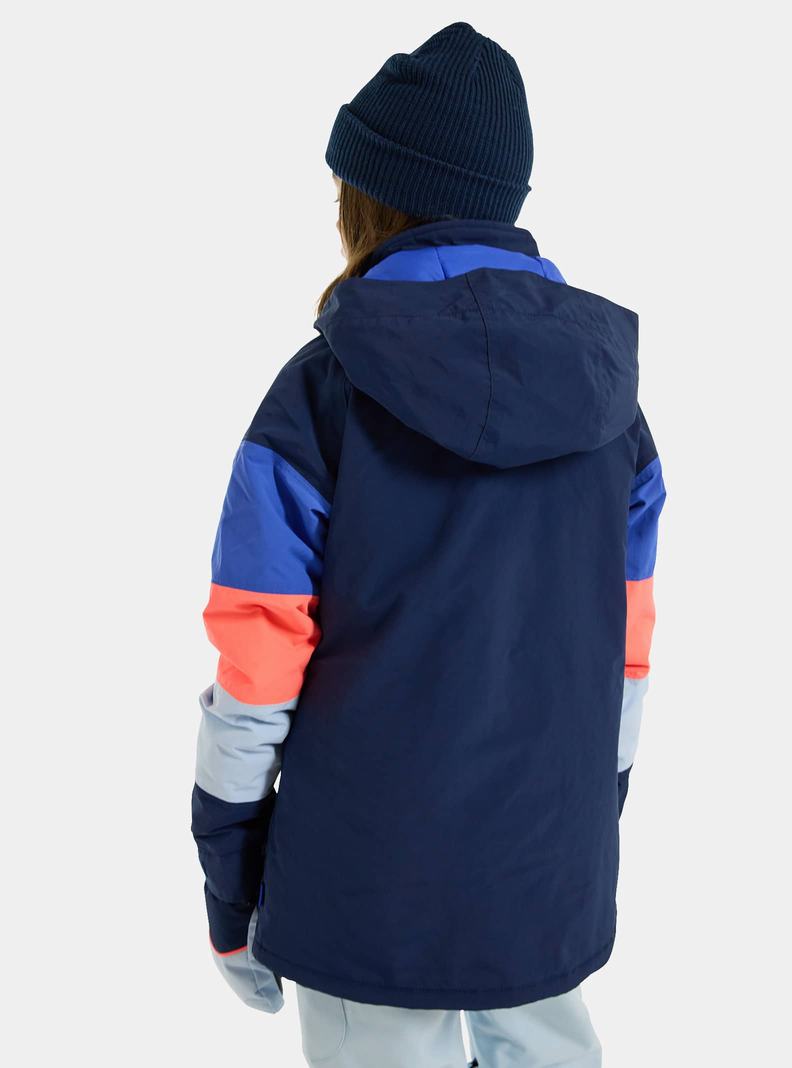 Burton Hart 2L Snowboardjacke Kinder Blau | 298-NKVLCG
