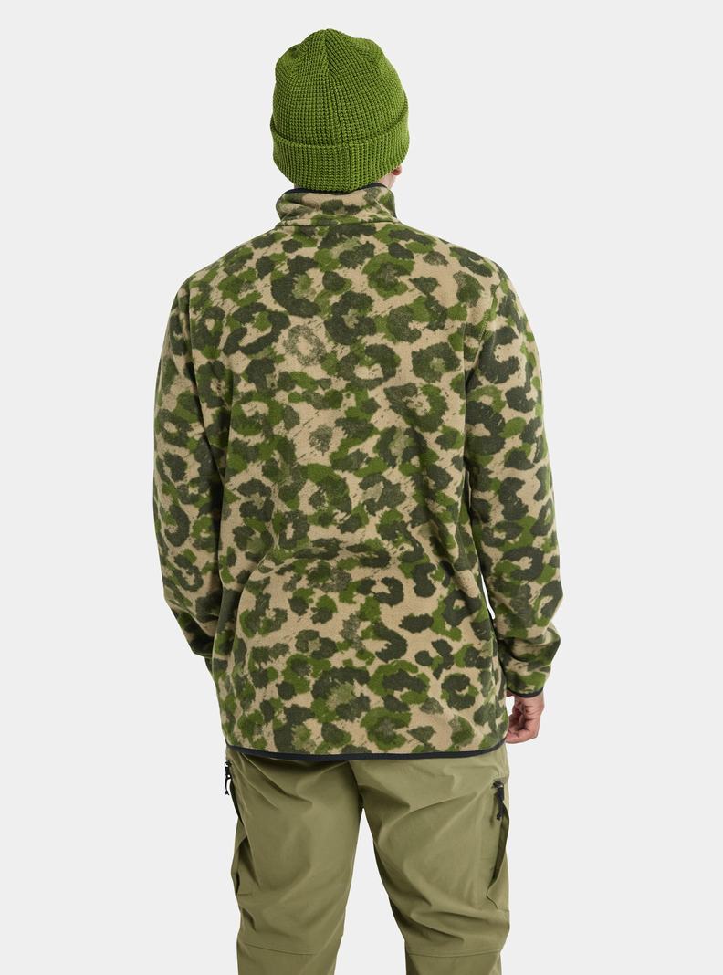 Burton Hearth Fleece Pullover Sweatshirts Herren Camouflage | 827-GRCOHD