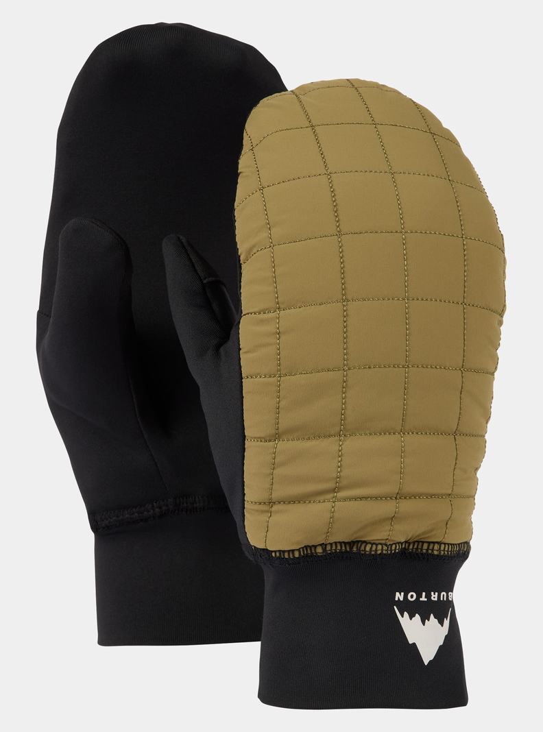 Burton Heavyweight Gesteppt Fäustlinge Damen Olivgrün | 503-YANESO