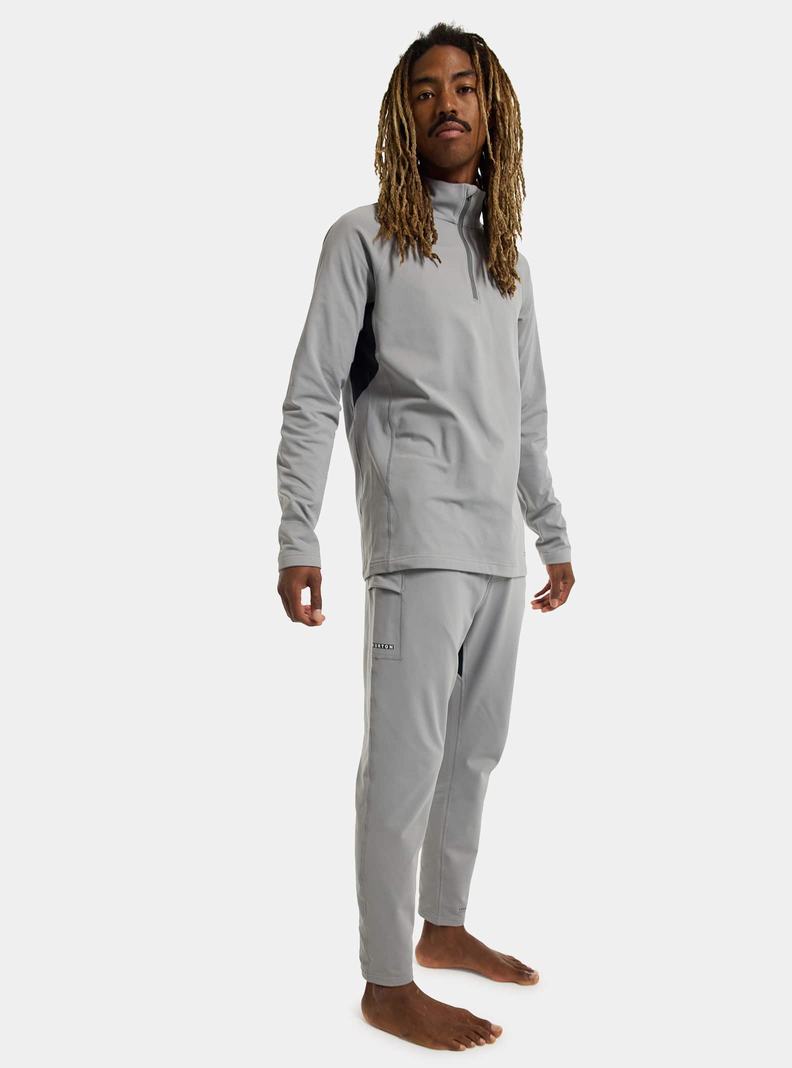 Burton Heavyweight X Base Layer Pants Funktionswäsche Herren Grau | 036-VCEFNP