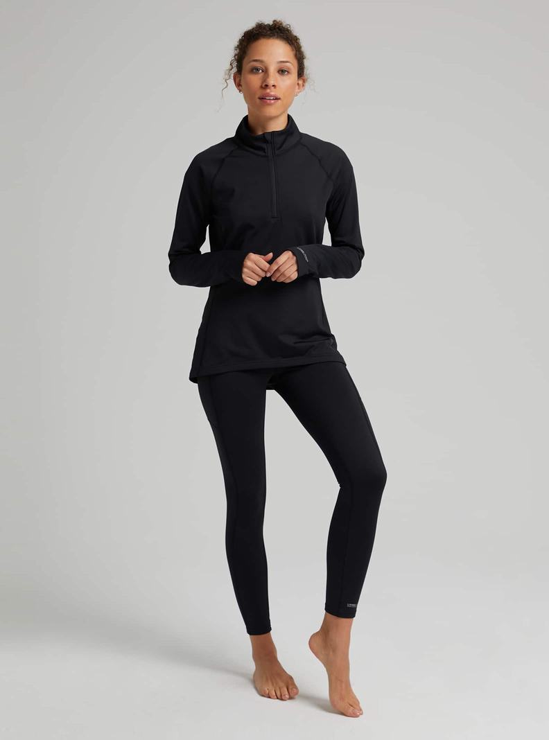 Burton Heavyweight X Base Layer Pants Funktionswäsche Damen Schwarz | 273-RPYMAC