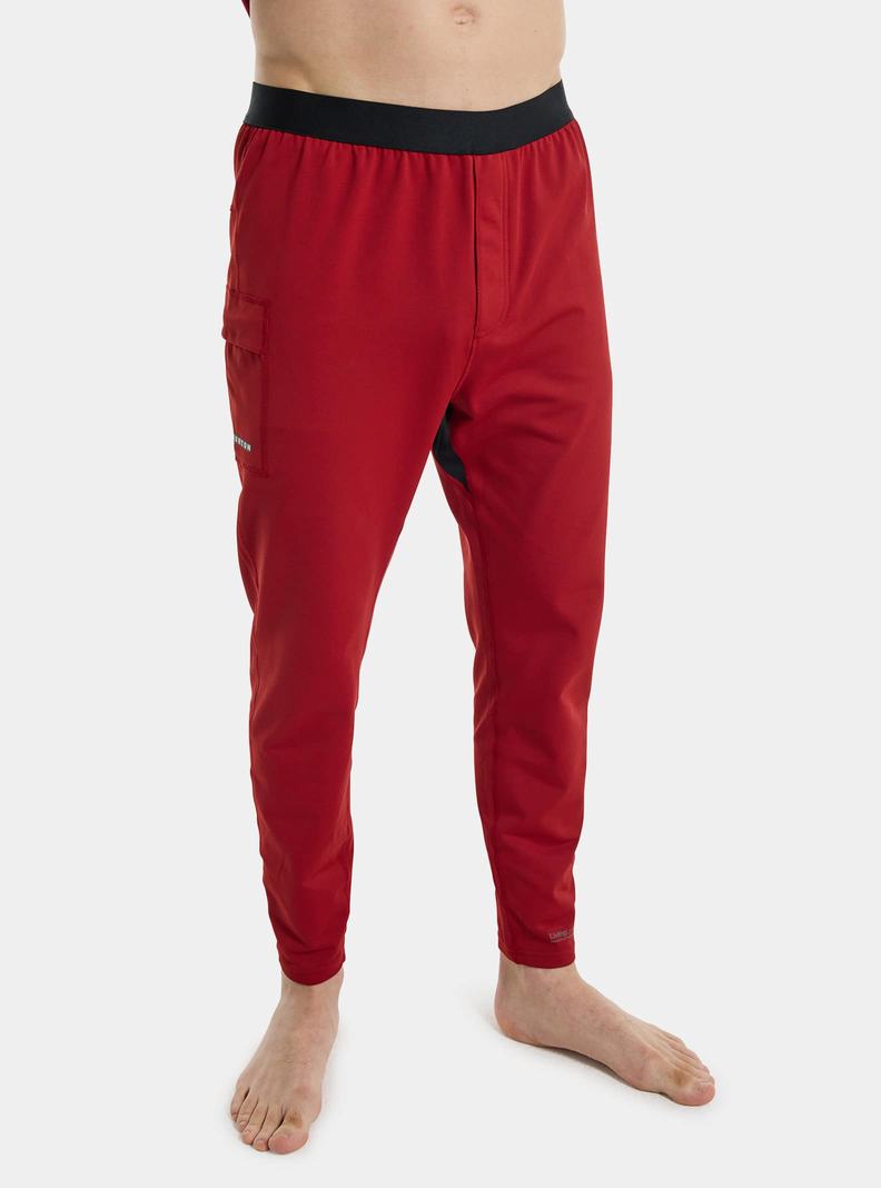 Burton Heavyweight X Base Layer Pants Funktionswäsche Herren Rot | 928-ULOQIF