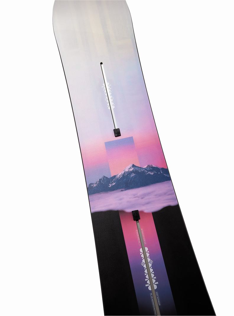 Burton Hideaway Flache Top Snowboards Damen | 893-KAHNUF